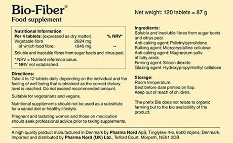Pharma Nord Bio-Fiber - 120 capsules