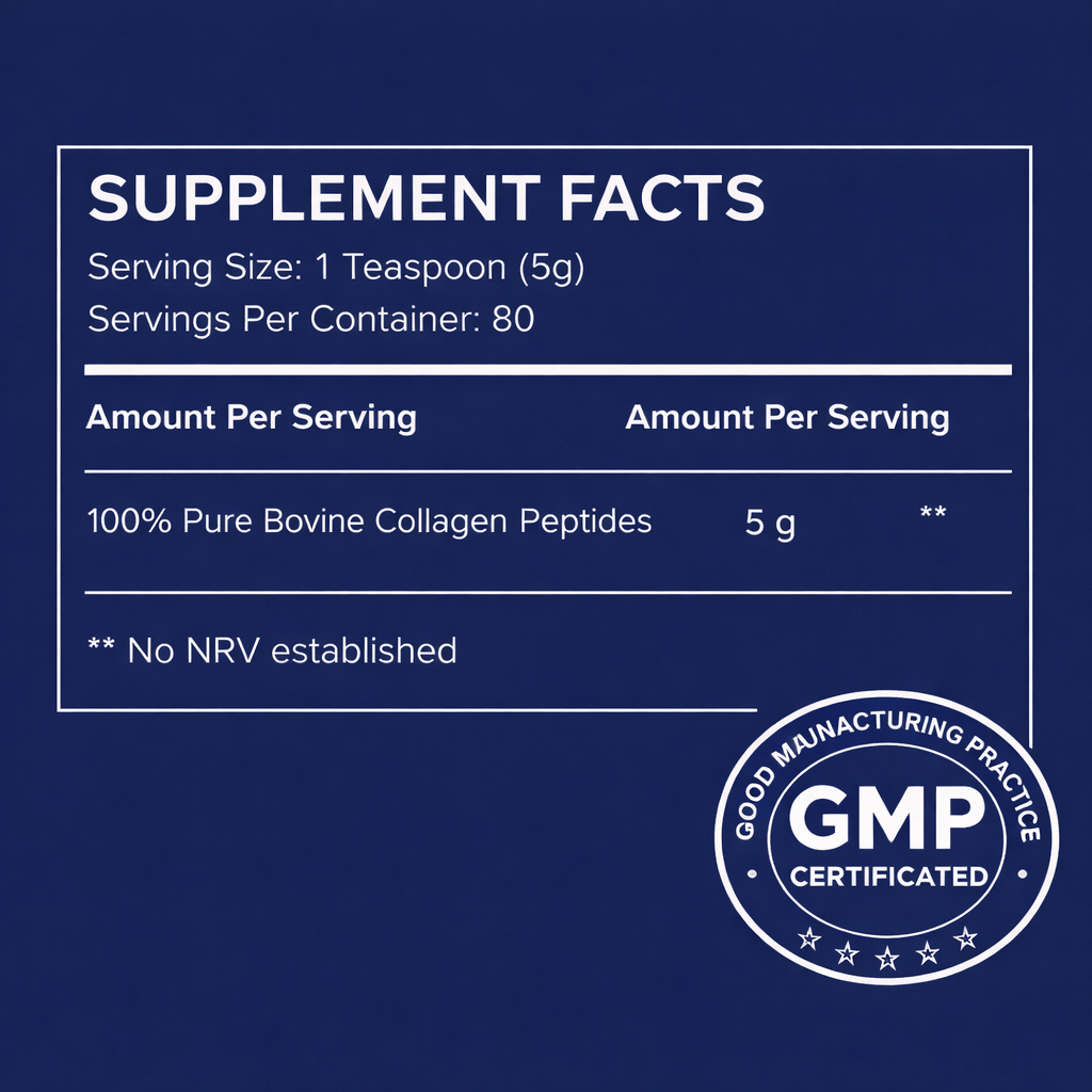 Ultra Purity bovine collagen peptides powder for skin and joints – view 9