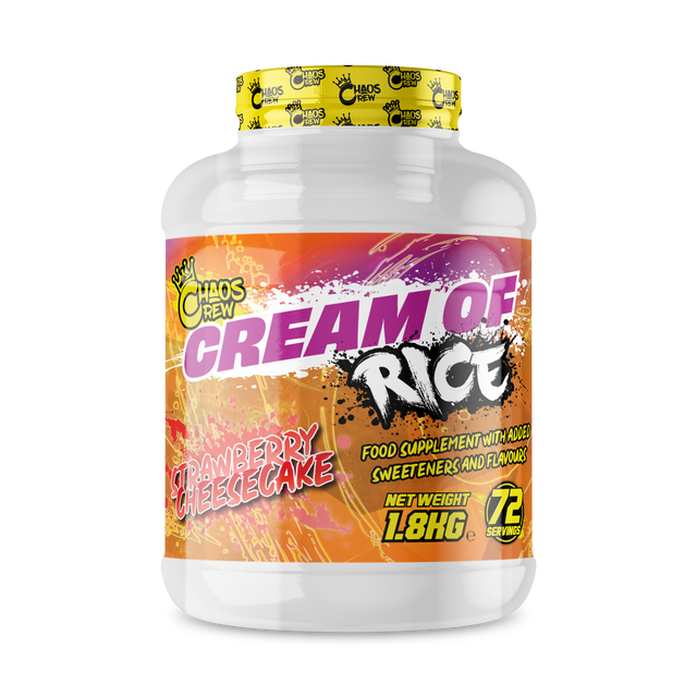 Chaos Crew Cream of Rice 1.8kg Strawberry Cheesecake