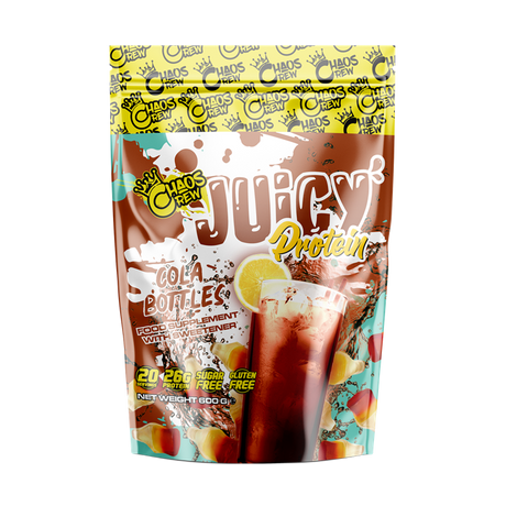 Chaos Crew Juicy Protein 600g Cola Bottles