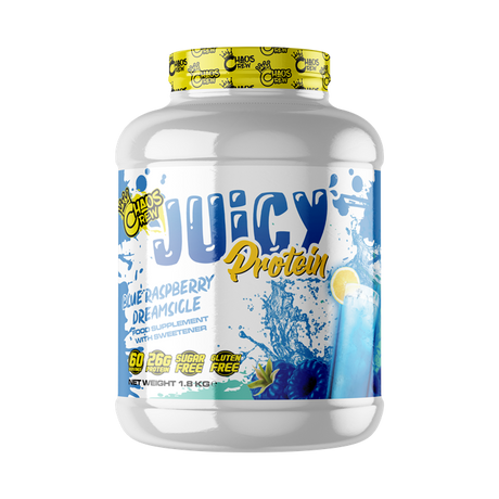 Chaos Crew Juicy Protein 1.8kg Blue Raspberry Dreamsicle