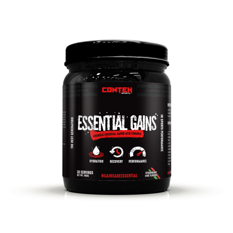 Conteh Sports Essential Gains 465g Strawberry Lime