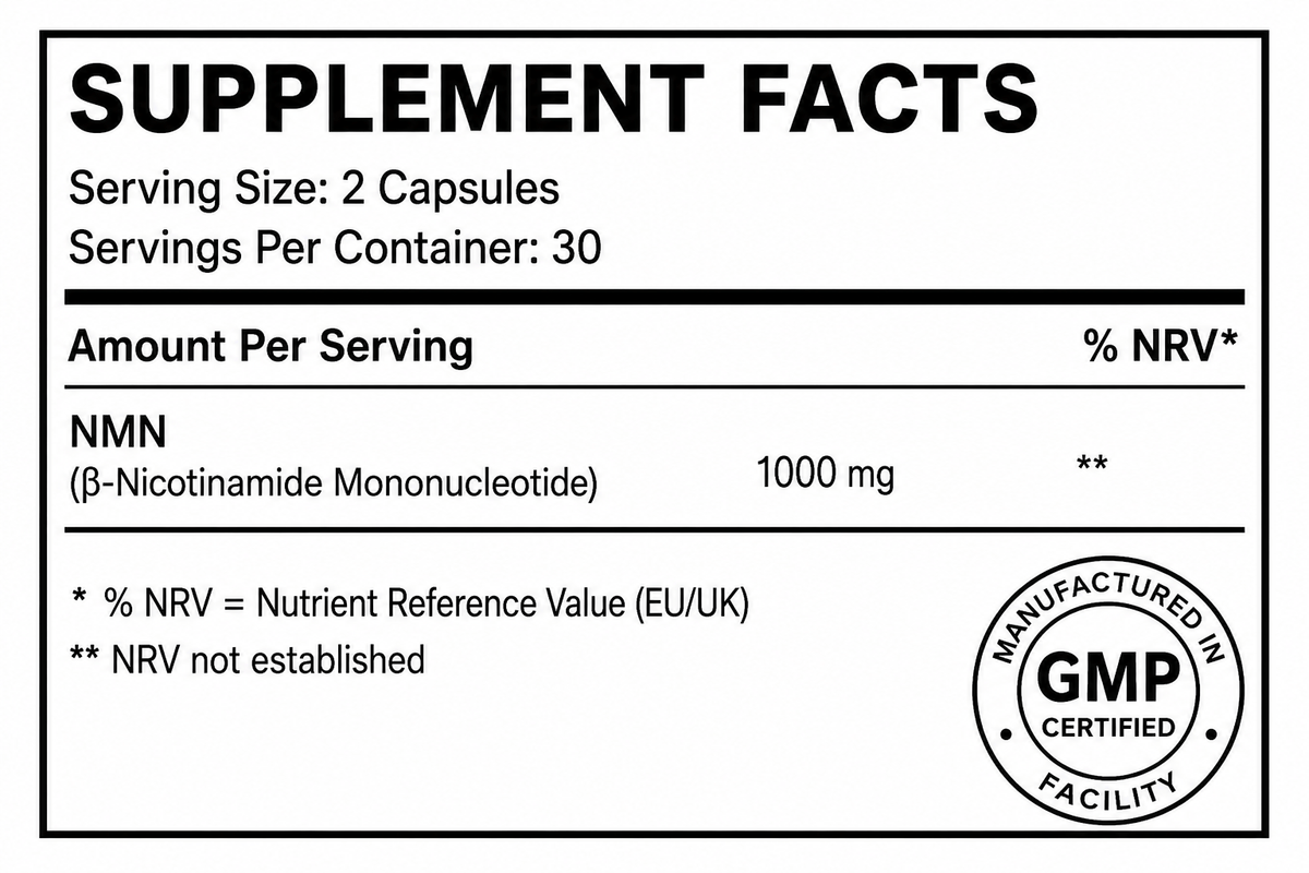 Ultra Purity NMN and TMG stack NAD+ methylation support – view 15