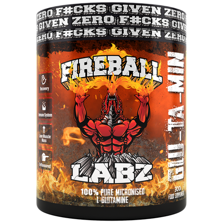 Fireball Labz Glu-Ta-Min 300g Fruit Punch