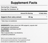 Ultra Purity Apigenin sleep optimiser capsules for rest – view 7