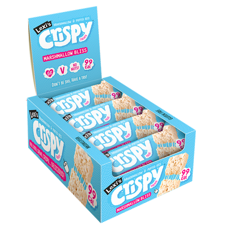 Lexi's Crispy Treats 12x26g Marshmallow Bliss