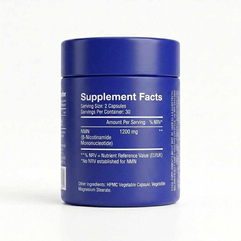 Ultra Purity NMN Pro 1200mg maximum strength NAD+ capsules – view 14