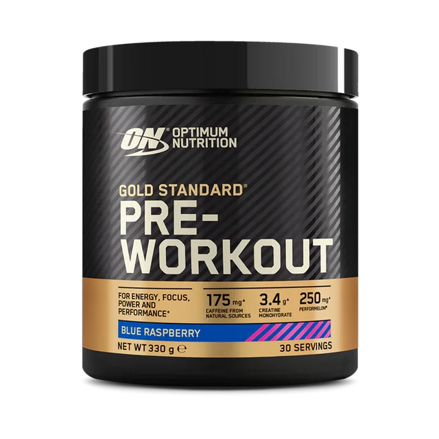 Optimum Nutrition Gold Standard Pre Workout 300g Blue Raz