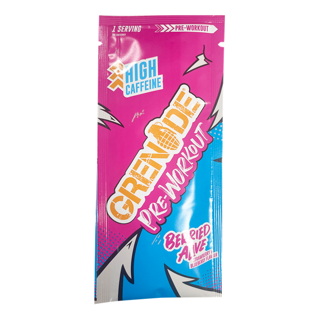 Grenade Pre Workout Sachet Berried Alive