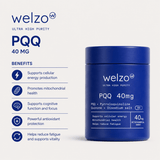 Welzo energy and fatigue blood test with NMN and PQQ supplement bundle – view 4