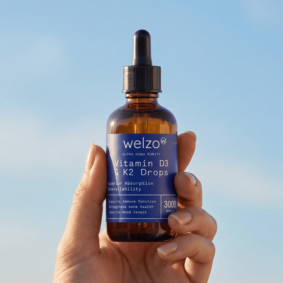 Ultra Purity Vitamin D3 plus K2 MK-7 liquid drops – view 6