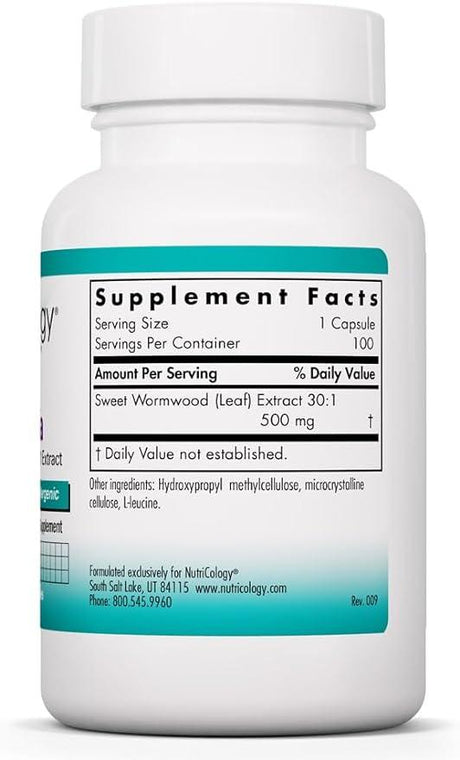 Artemisia, 100 Veggie Caps - Nutricology / Allergy Research Group - welzo