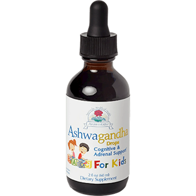 Ashwagandha for Kids 60ml (2 fl oz) - Ayush Herbs - welzo