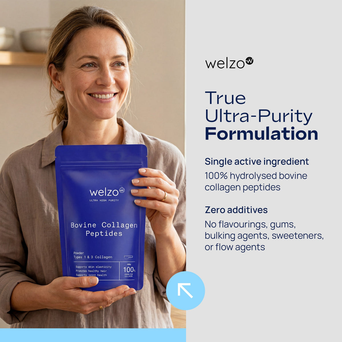 Welzo women's hormone test with akkermansia astaxanthin collagen bundle – view 6