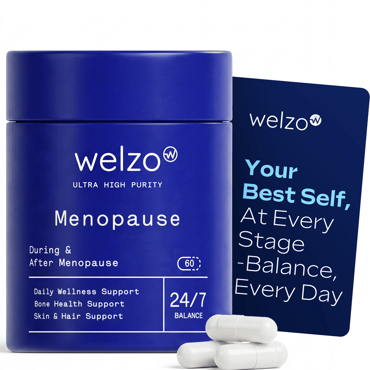 Ultra Purity menopause support daily multi-nutrient capsules – view 4