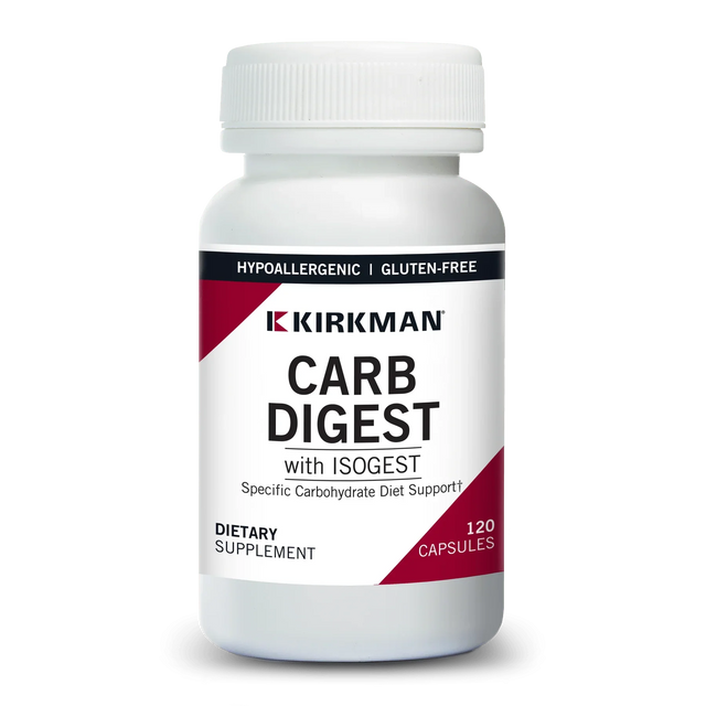 Carb Digestâ„¢ with IsogestÂ® - 120 Caps - Kirkman Laboratories - welzo