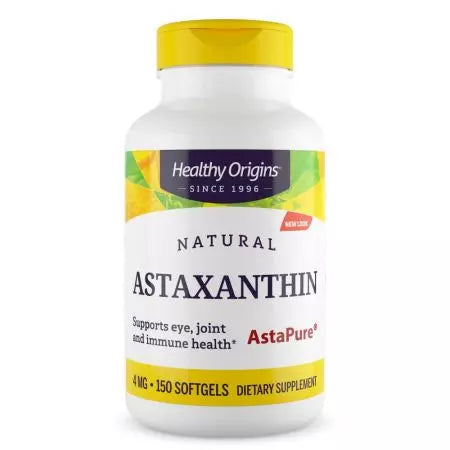 Healthy Origins Astaxanthin 4mg Softgels