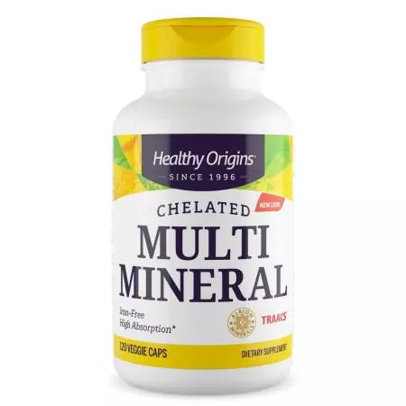 Healthy Origins Chelated Multi Mineral Veggie Capsules