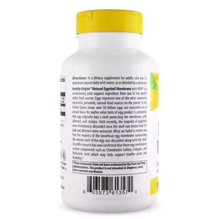 Healthy Origins Eggshell Membrane 500mg Veggie Capsules