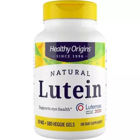 Healthy Origins Lutein 20mg Veggie Softgels