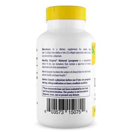 Healthy Origins Lycopene 15mg Softgels