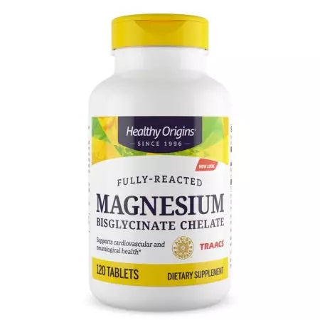 Healthy Origins Magnesium Bisglycinate Chelate Tablets