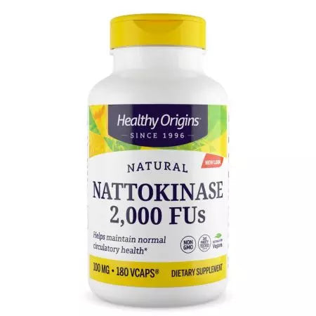 Healthy Origins Nattokinase 2000 FUs Veg Capsules