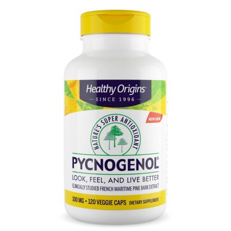 Healthy Origins Pycnogenol 100 mg Veggie Capsules