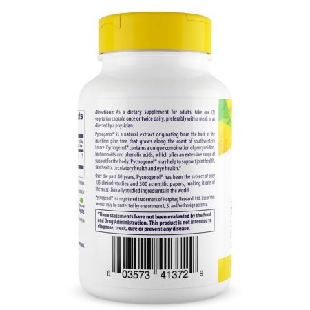 Healthy Origins Pycnogenol 100 mg Veggie Capsules