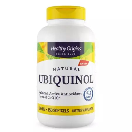 Healthy Origins Ubiquinol 100mg Softgels