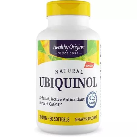 Healthy Origins Ubiquinol 200mg Softgels