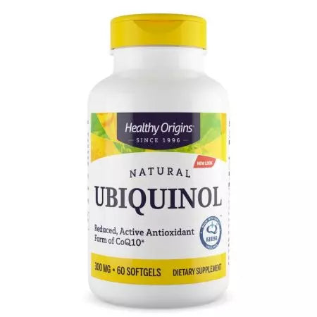 Healthy Origins Ubiquinol 300mg Softgels