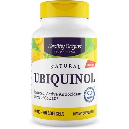 Healthy Origins Ubiquinol 50mg Softgels
