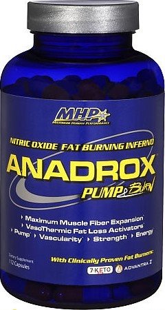 MHP Anadrox Pump & Burn - 112 caps