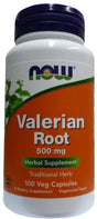 NOW Foods Valerian Root, 500mg - 100 vcaps