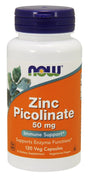 NOW Foods Zinc Picolinate, 50mg - 120 vcaps