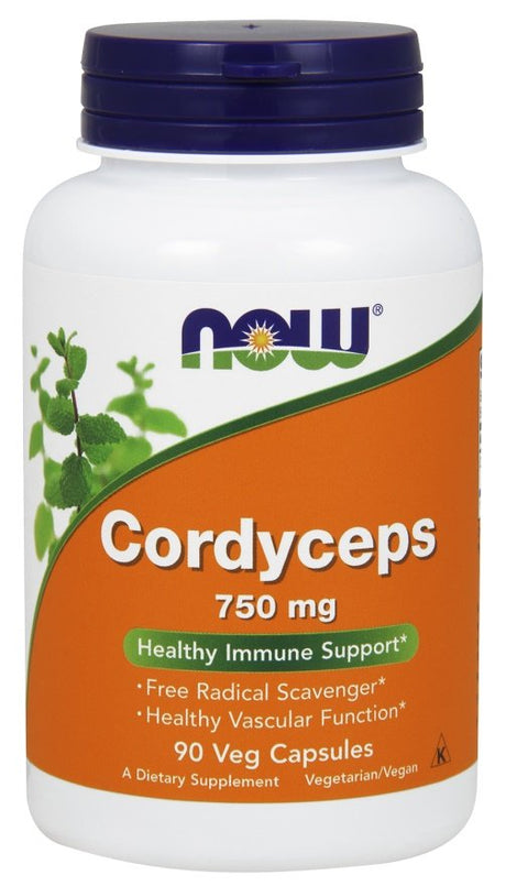 NOW Foods Cordyceps, 750mg - 90 vcaps