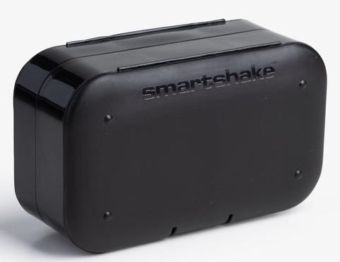 SmartShake Pill Box Organizer, 2-pack - Black
