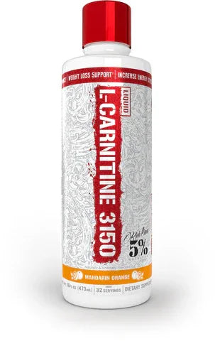 5% Nutrition Liquid L-Carnitine 3150 - Legendary Series, Mandarin Orange - 473 ml