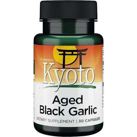 Swanson Aged Black Garlic - 30 caps