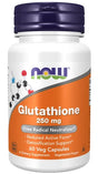 NOW Foods Glutathione, 250mg - 60 vcaps