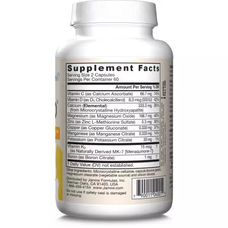 Jarrow Formulas LGlutamine 750mg 120 Vegetarian Capsules