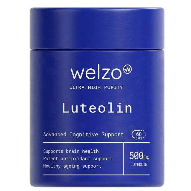 Ultra Purity Luteolin 500mg antioxidant flavonoid capsules