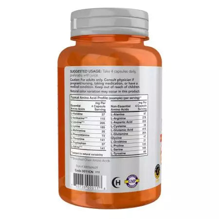 Now Foods Amino Complete 120 Veg Capsules