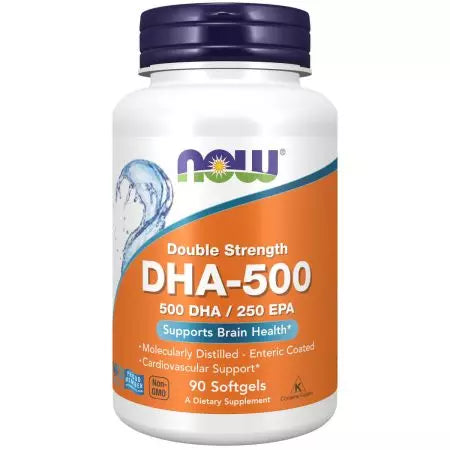 Now Foods DHA 500mg Softgels