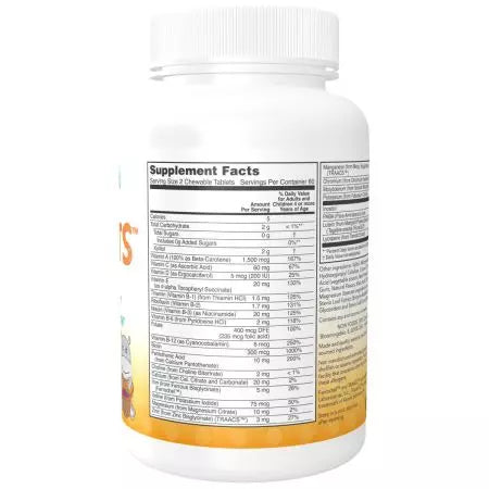Now Foods Kid Vits Berry Blast 120 Chewables