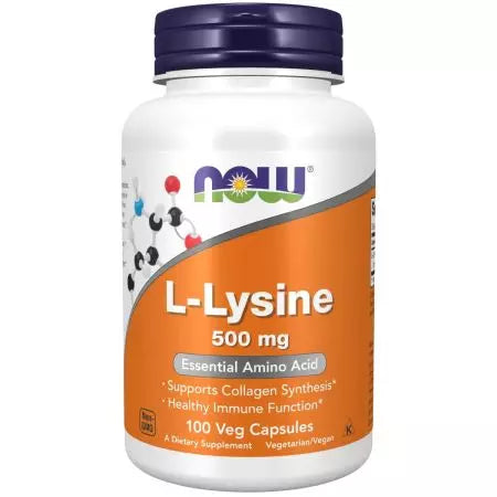 Now Foods LLysine 500 mg Capsules