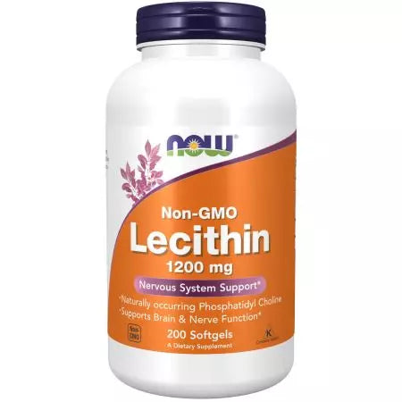 Now Foods Lecithin 1,200 mg Softgels