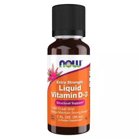 Now Foods Liquid Vitamin D3 Extra Strength 1oz