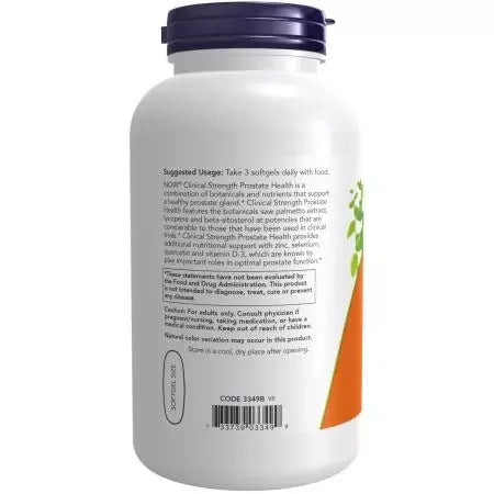 Now Foods Prostate Health 180 Softgels